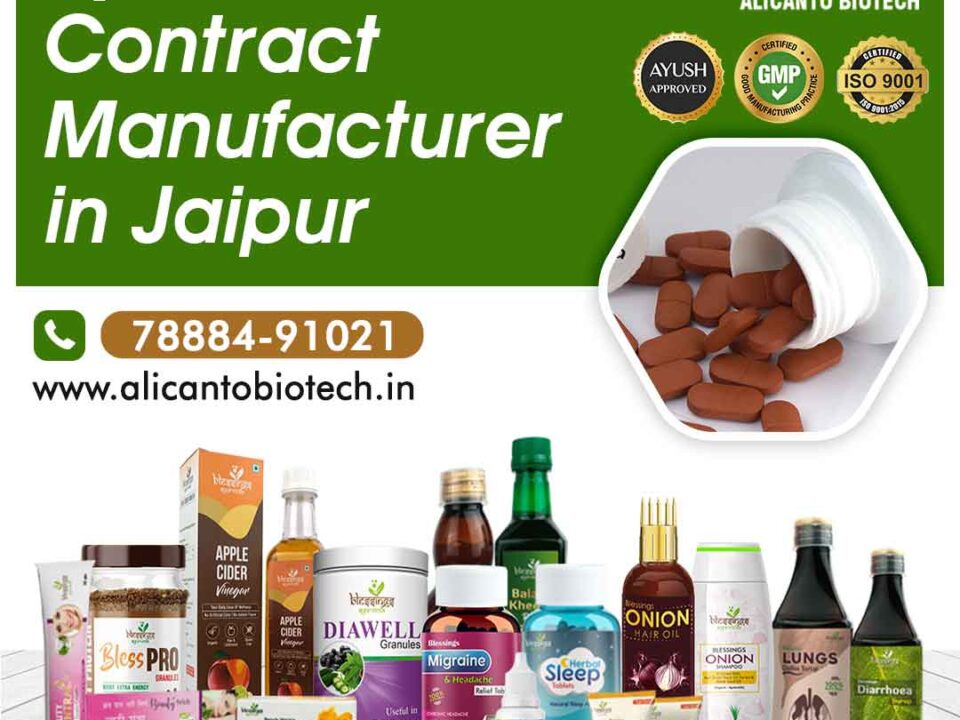 Ayurvedic Contract Manufacturer in Jaipur