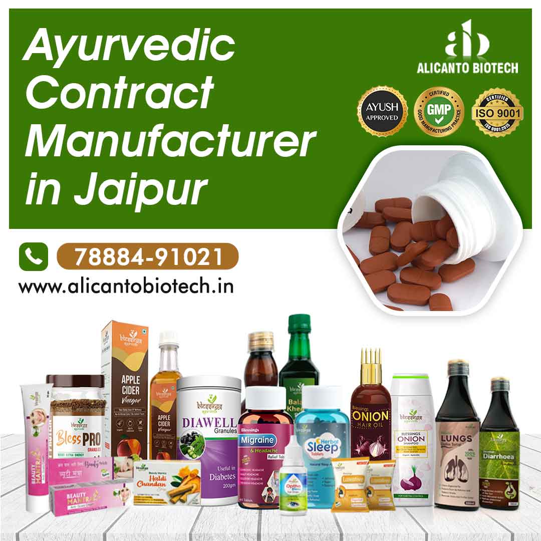 Ayurvedic Contract Manufacturer in Jaipur