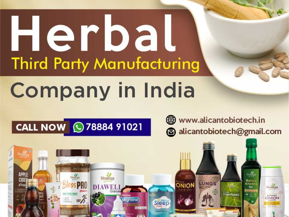 Herbal Third Party Manufacturing Company in India