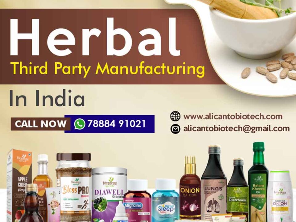 Herbal Third Party Manufacturing in India