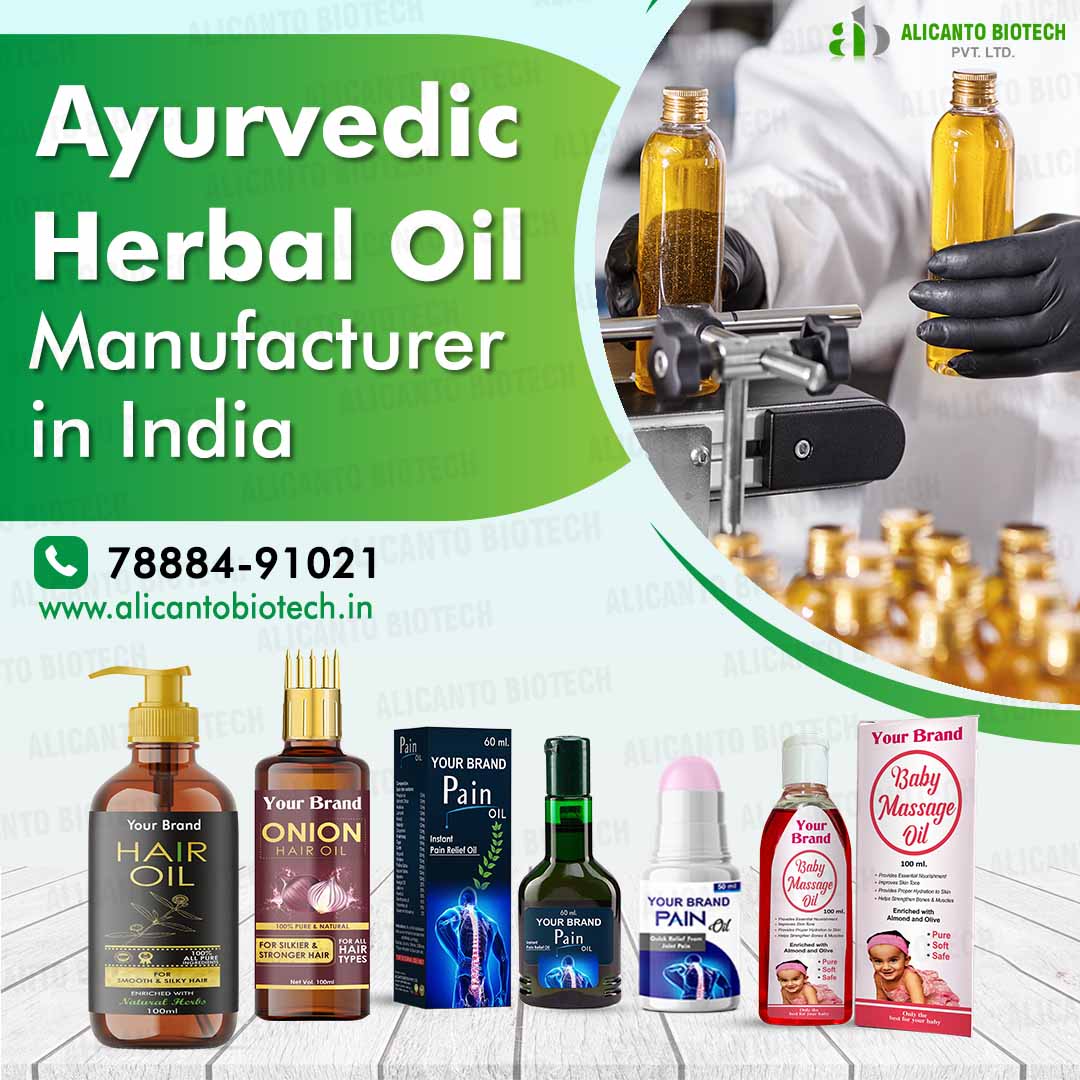 Ayurvedic Herbal Oil Manufacturer in India
