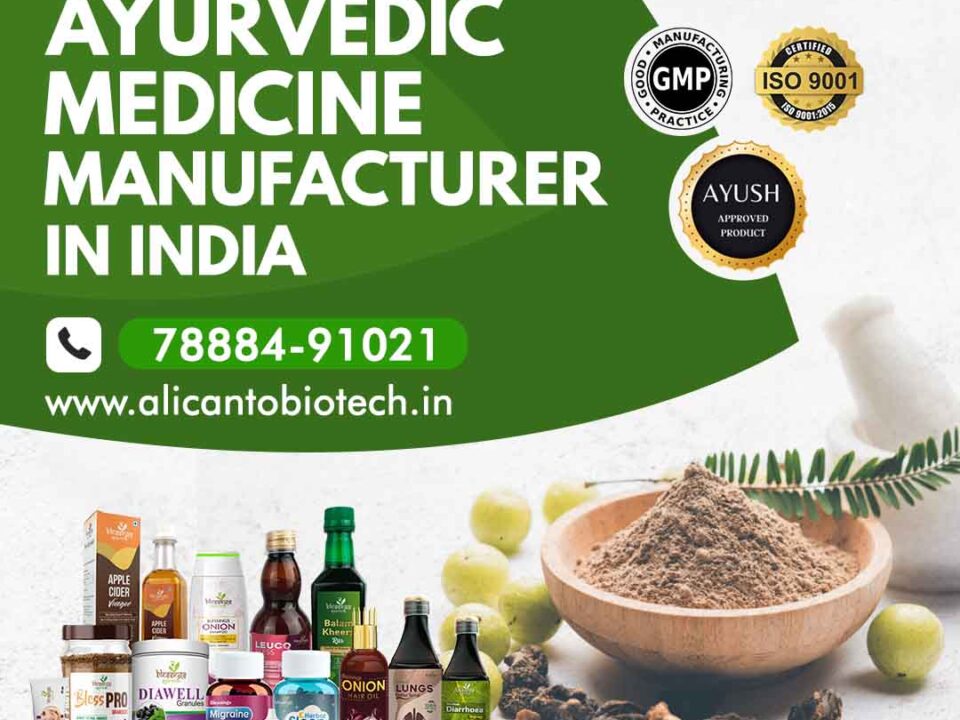 GMP Certified Ayurvedic Medicine Manufacturer in India