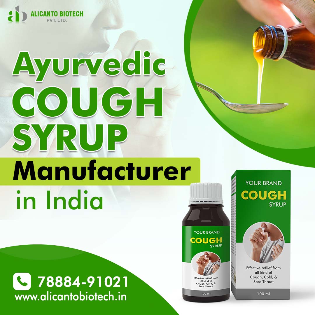 Ayurvedic Cough Syrup Manufacturers in India