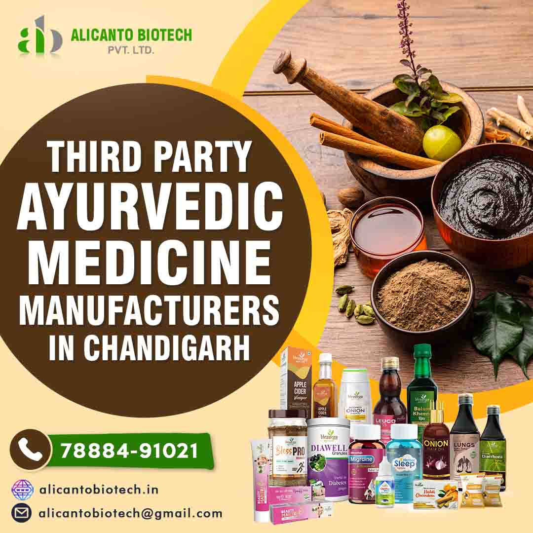 Third Party Ayurvedic Medicine Manufacturers in Chandigarh