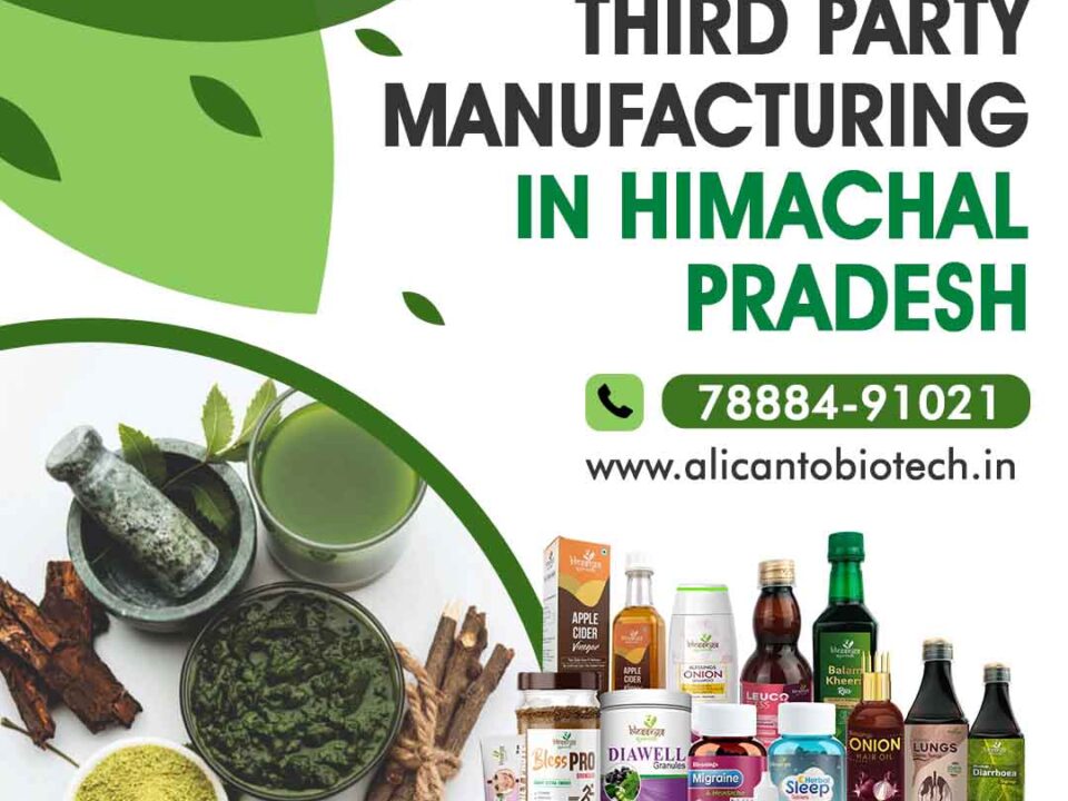 Ayurvedic Third Party Manufacturing in Himachal Pradesh