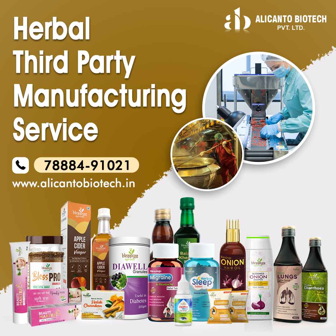 Herbal Third Party Manufacturing Service