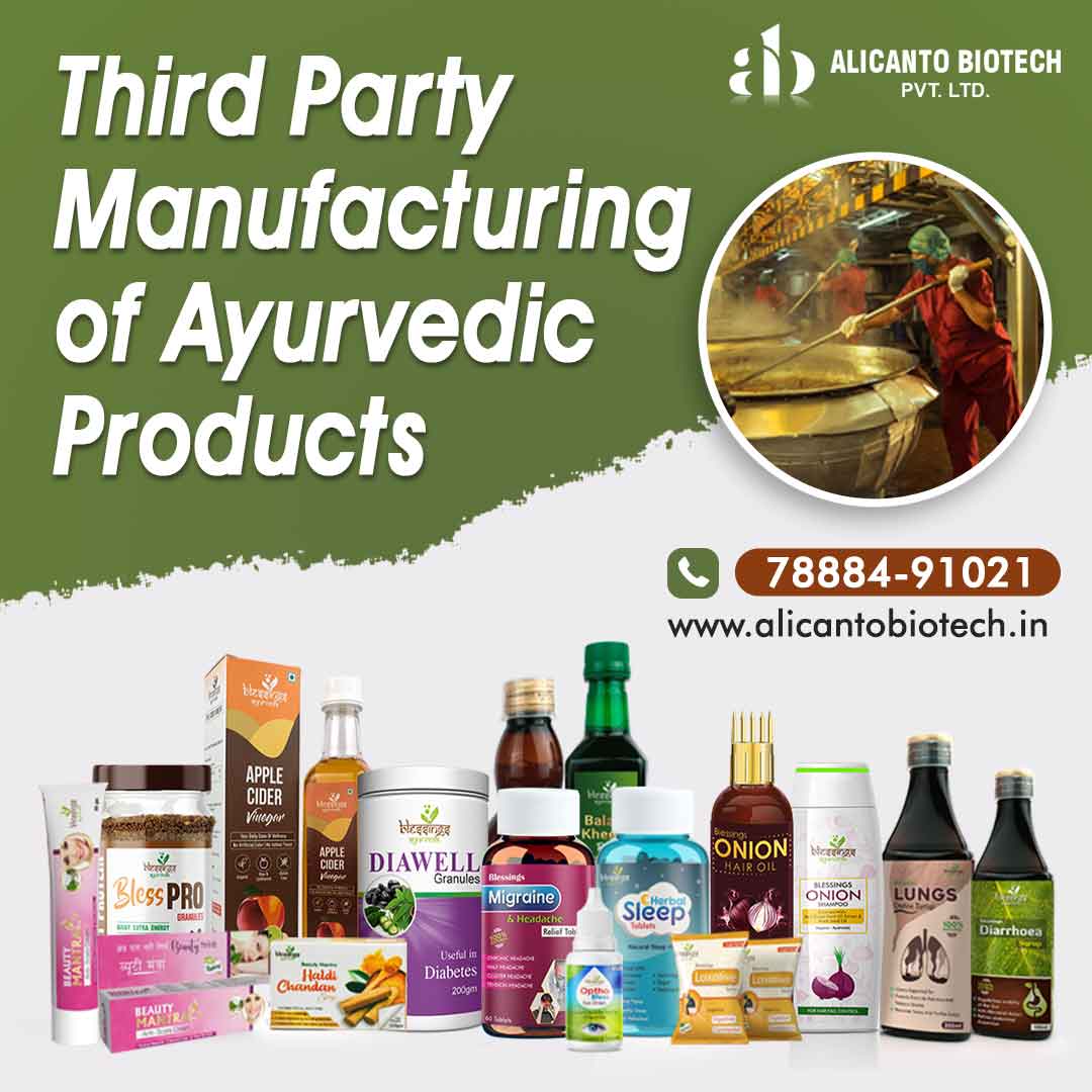 Third Party Manufacturing of Ayurvedic Products